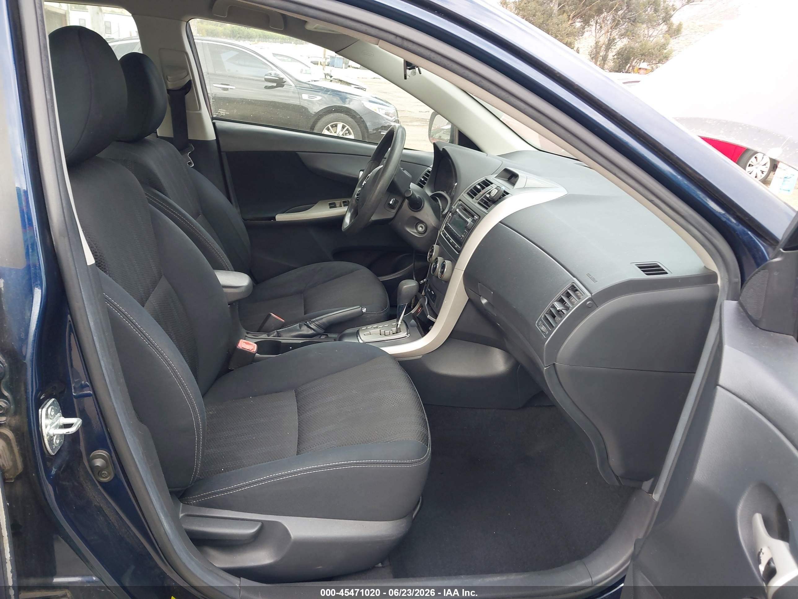 2012 Toyota Corolla S Blue vin: 5YFBU4EE3CP057828