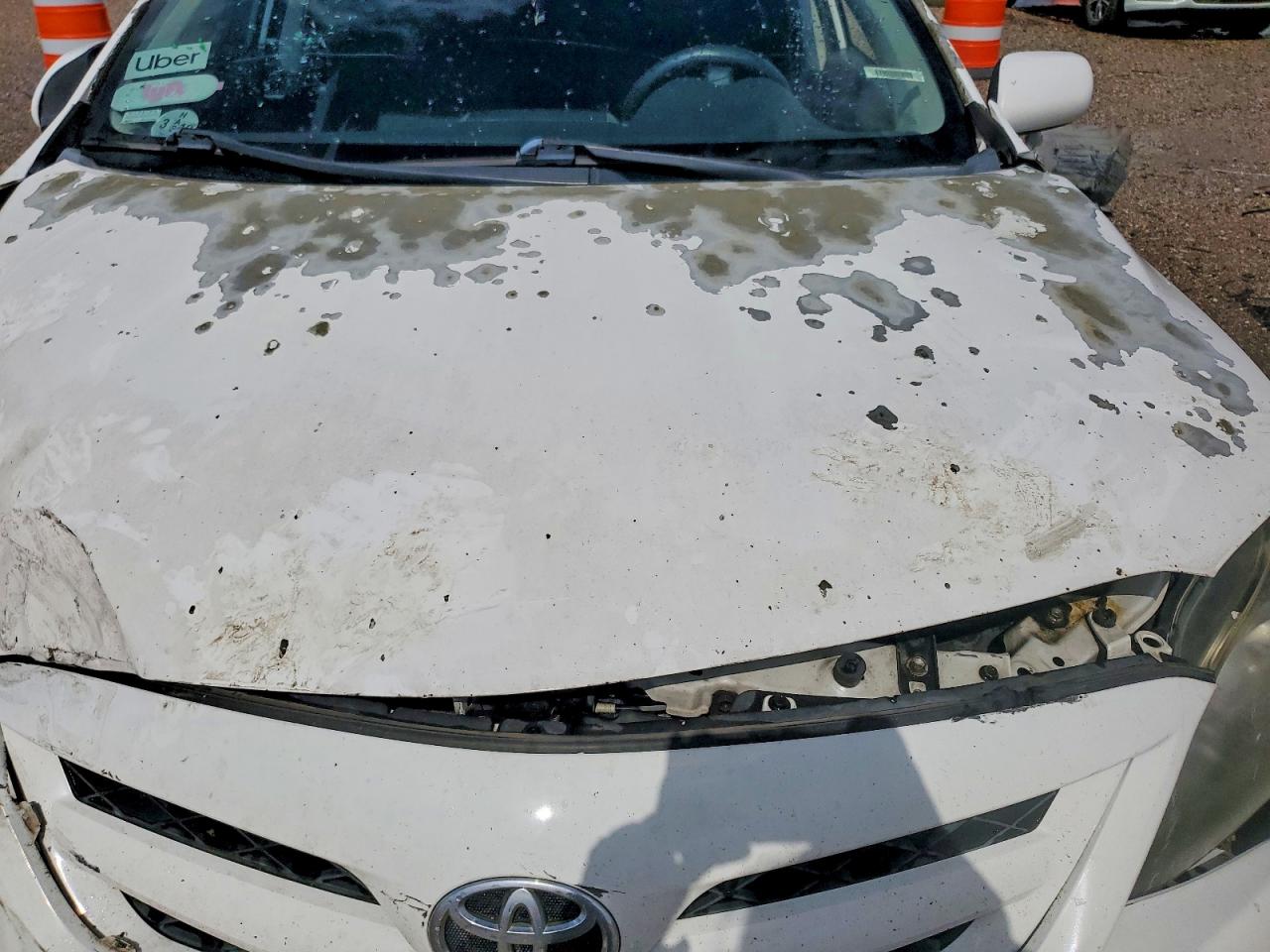 2012 Toyota Corolla S White vin: 5YFBU4EE3CP062625