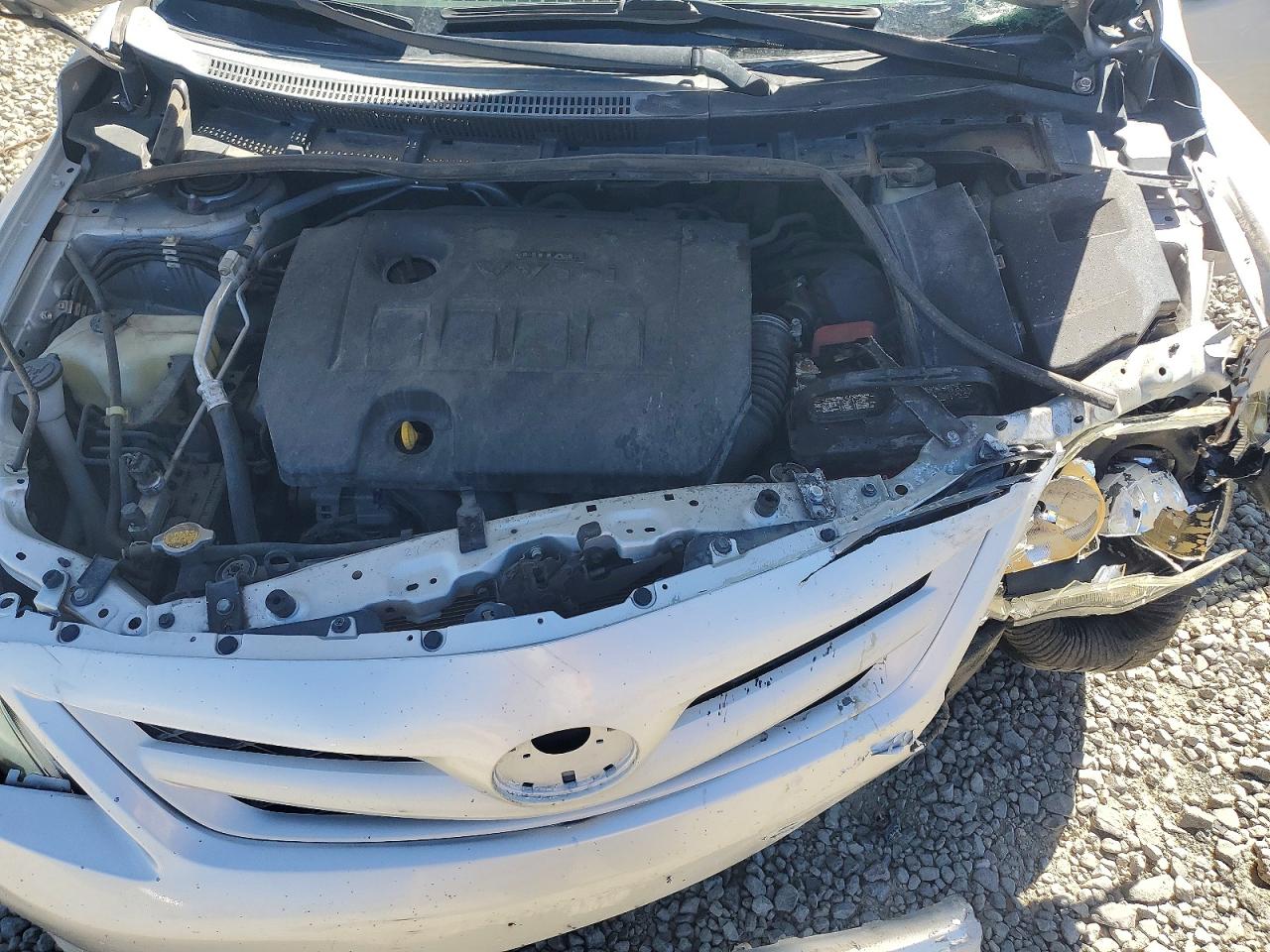 2013 Toyota Corolla S Silver vin: 5YFBU4EE3DP078213