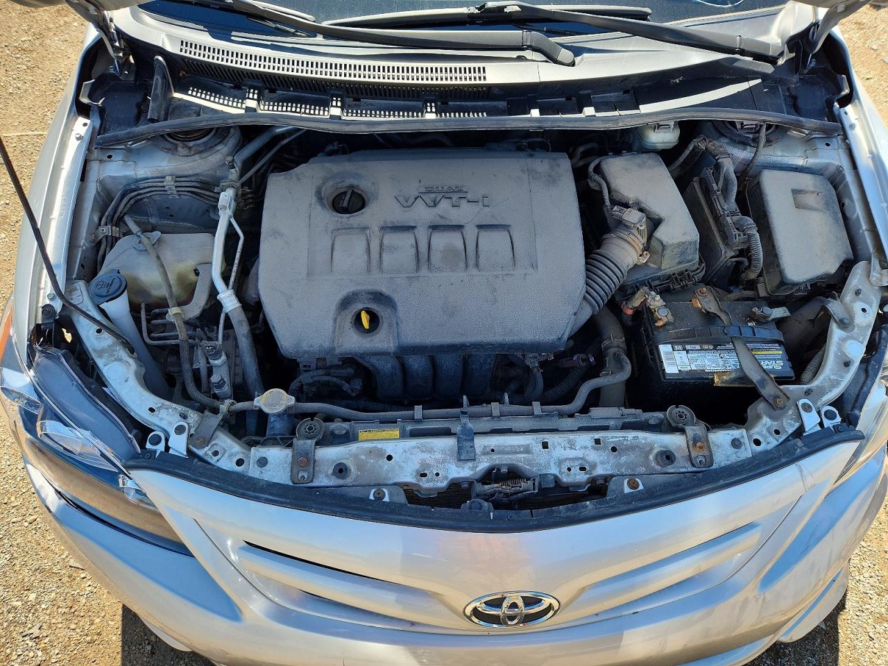 2013 Toyota Corolla S Silver vin: 5YFBU4EE3DP086926