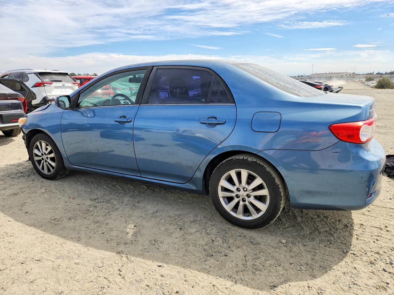 2013 Toyota Corolla Le Blue vin: 5YFBU4EE3DP093729
