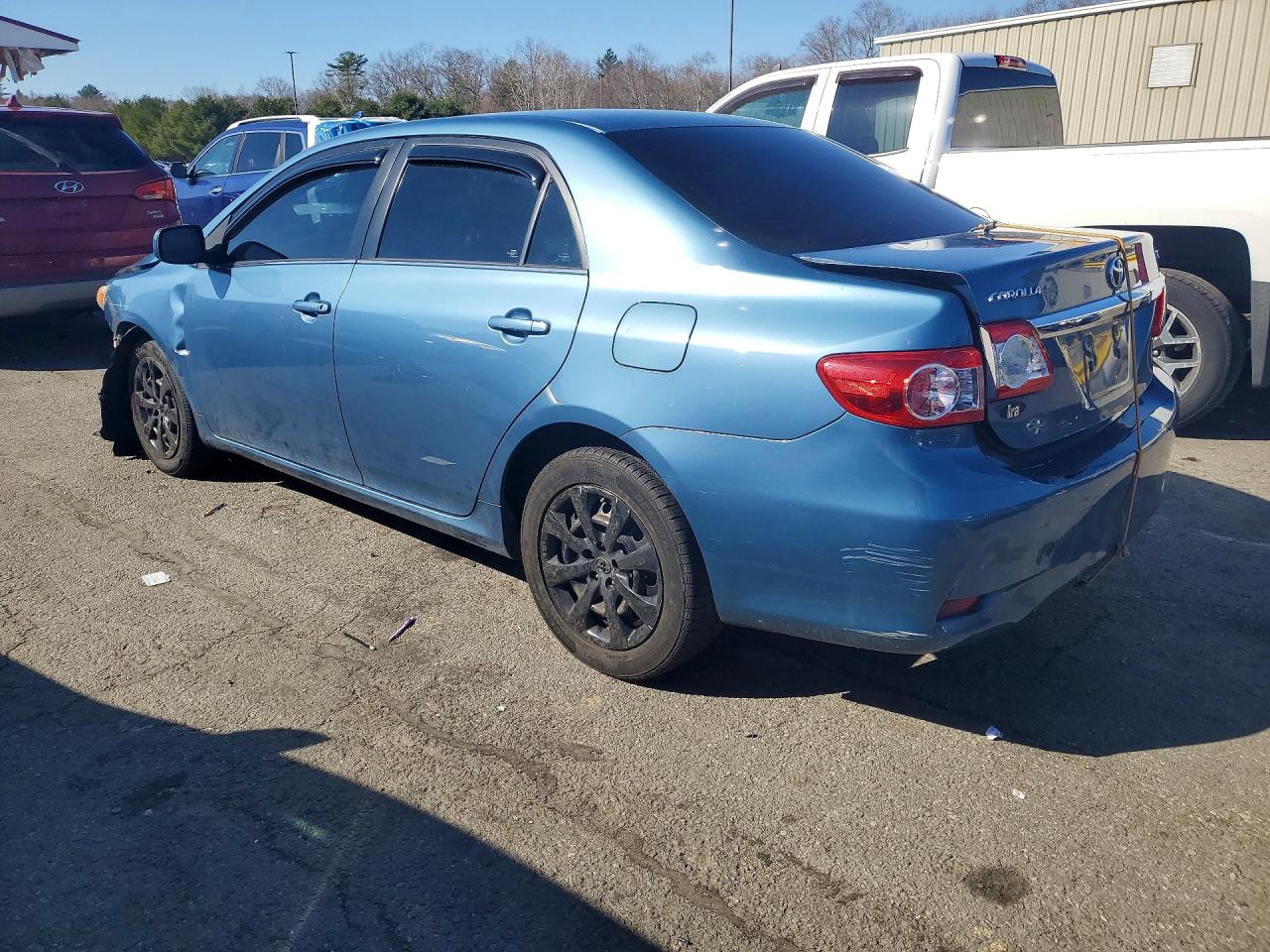 2013 Toyota Corolla Le Синий vin: 5YFBU4EE3DP114353