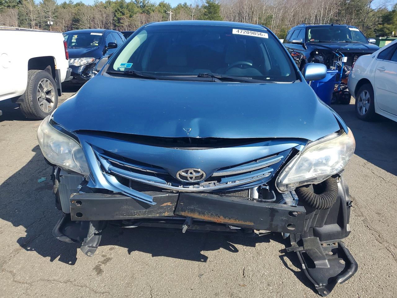 2013 Toyota Corolla Le Синий vin: 5YFBU4EE3DP114353