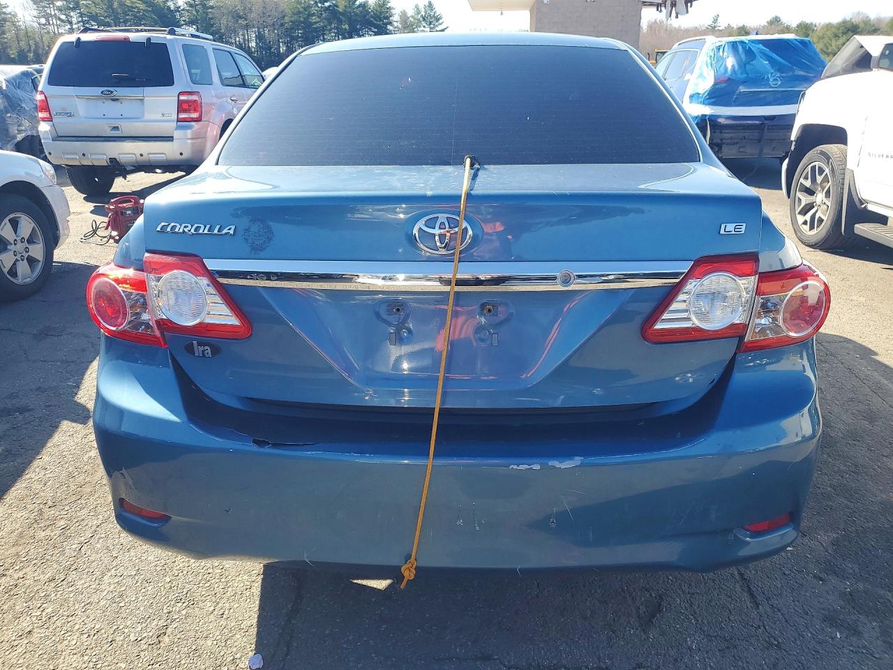 2013 Toyota Corolla Le Синий vin: 5YFBU4EE3DP114353