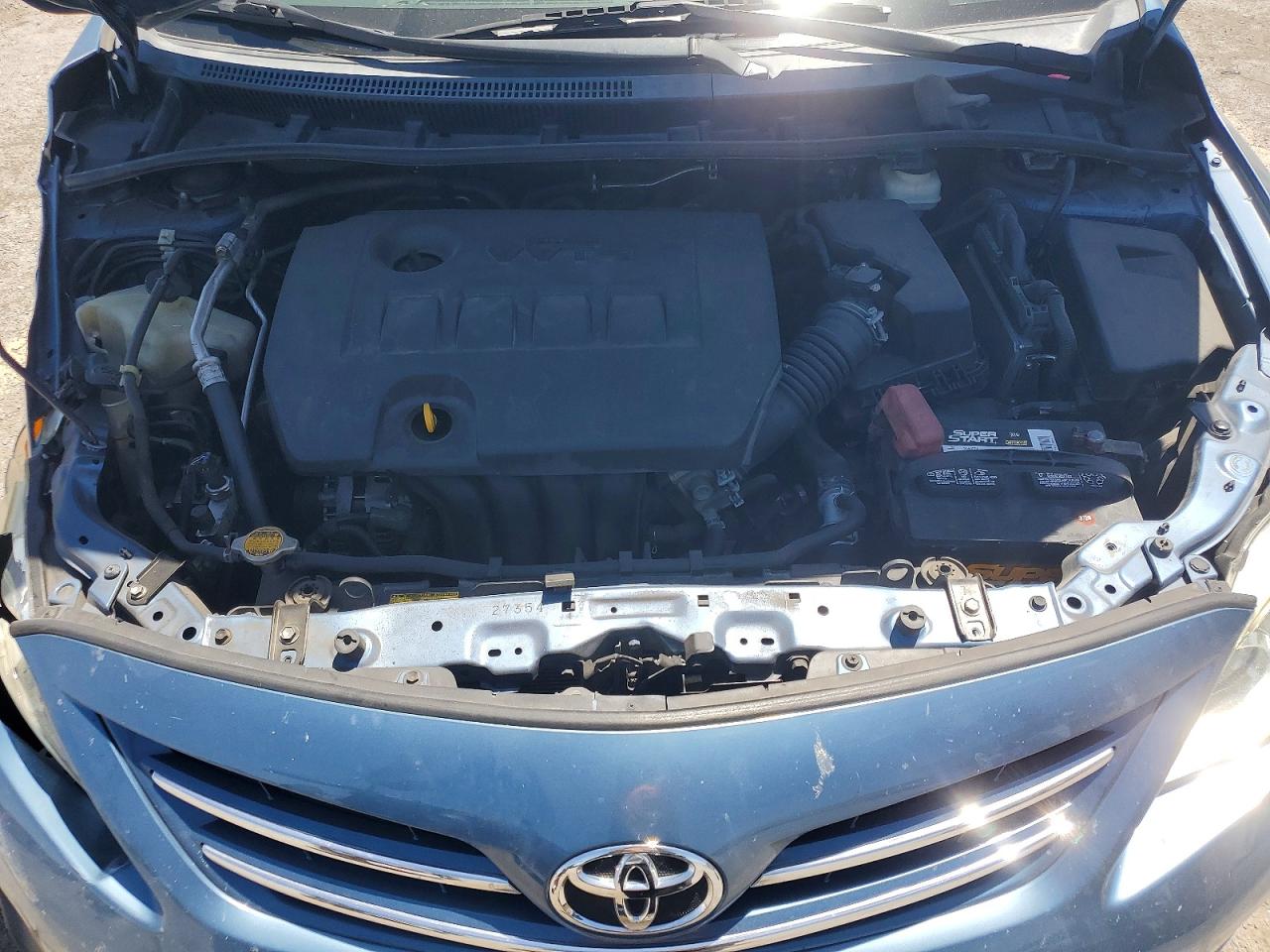 2013 Toyota Corolla Le Blue vin: 5YFBU4EE3DP128222