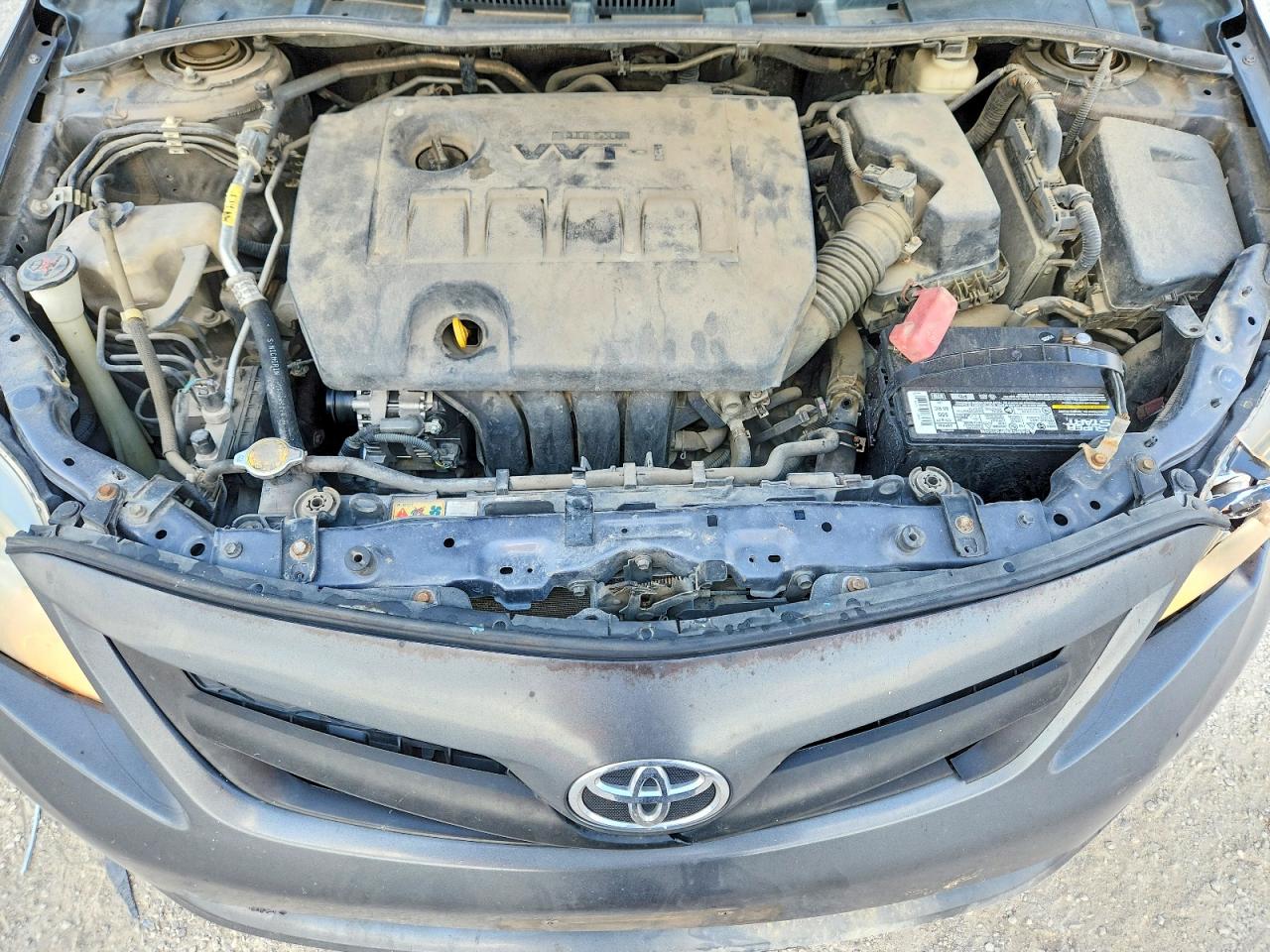 2013 Toyota Corolla Le Automatic Gray vin: 5YFBU4EE3DP131492