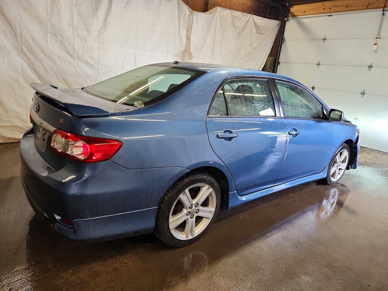 2013 Toyota Corolla S Blue vin: 5YFBU4EE3DP133887