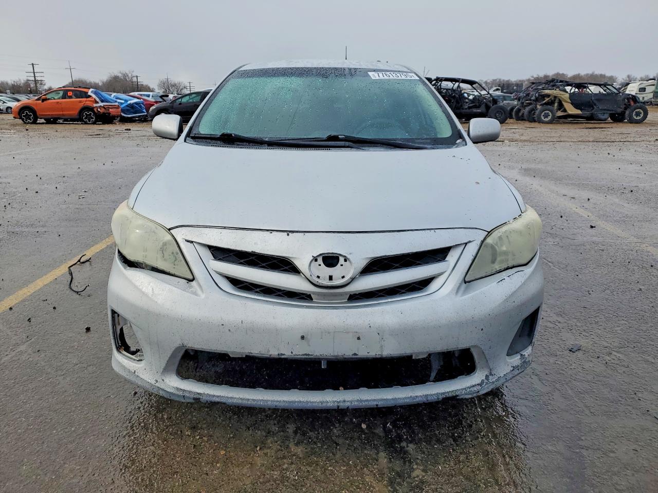 2013 Toyota Corolla Gray vin: 5YFBU4EE3DP145490