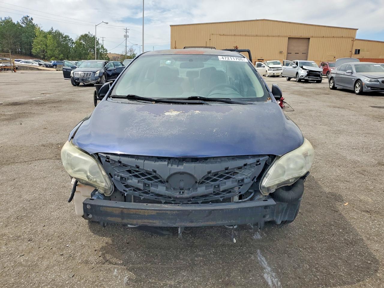 2013 Toyota Corolla L Blue vin: 5YFBU4EE3DP156988