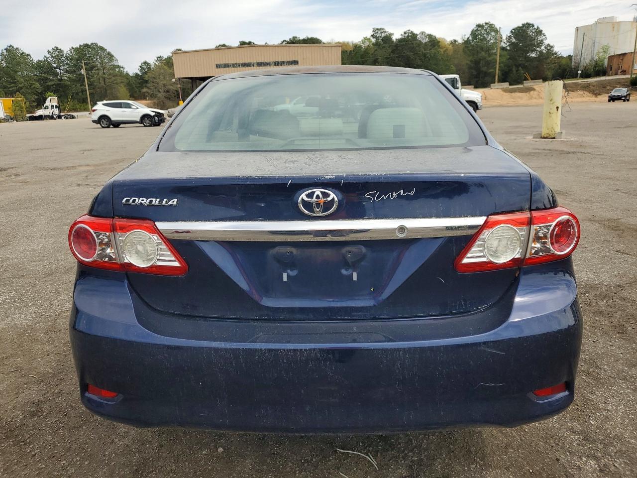 2013 Toyota Corolla L Blue vin: 5YFBU4EE3DP156988