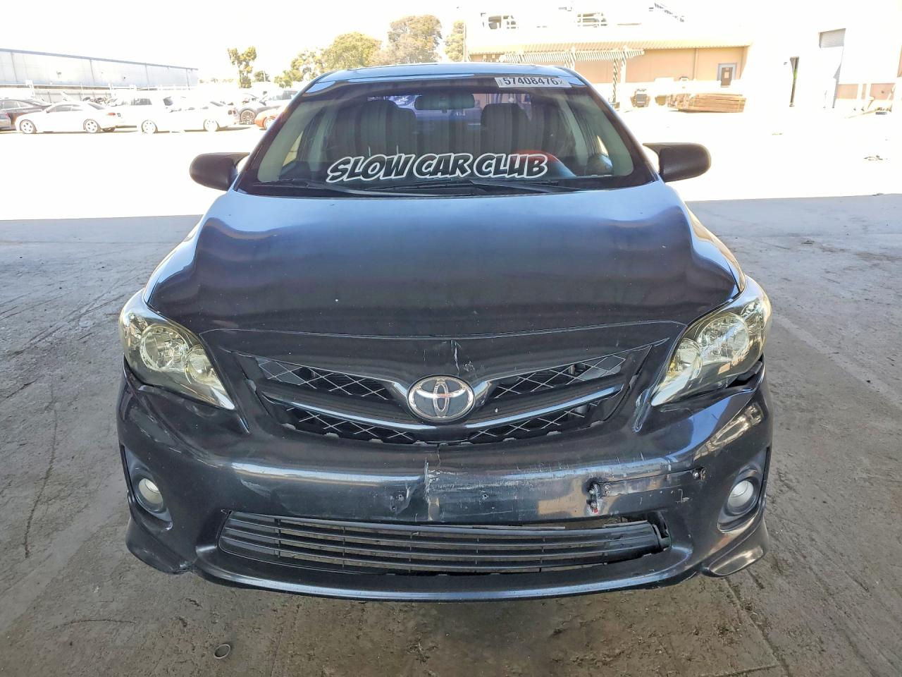 2013 Toyota Corolla S Black vin: 5YFBU4EE3DP162497