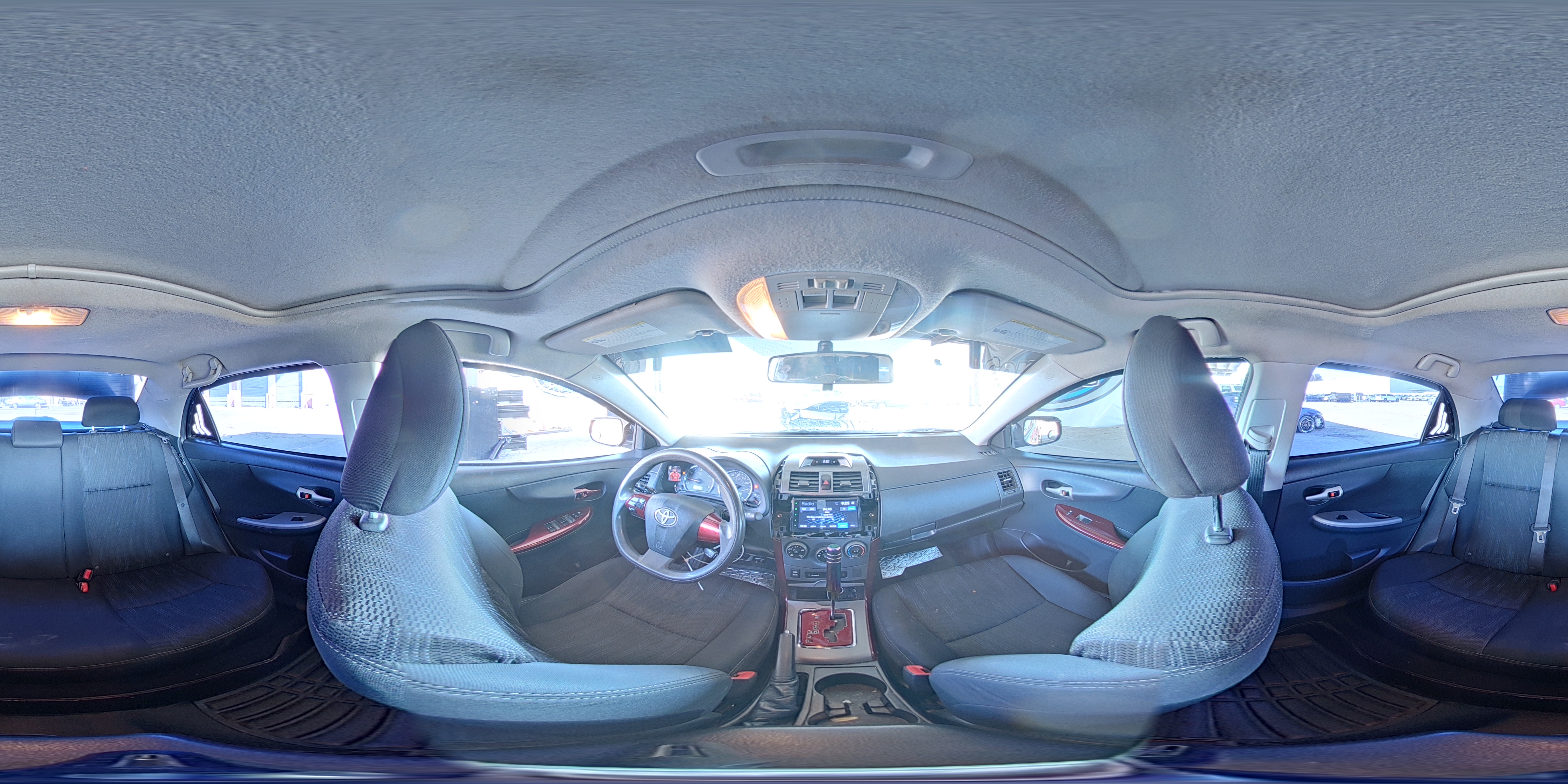 2013 Toyota Corolla S Black vin: 5YFBU4EE3DP162497