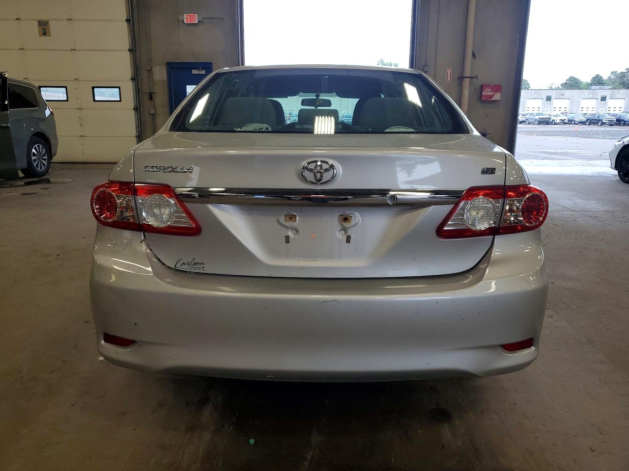 2013 Toyota Corolla Le Silver vin: 5YFBU4EE3DP167358