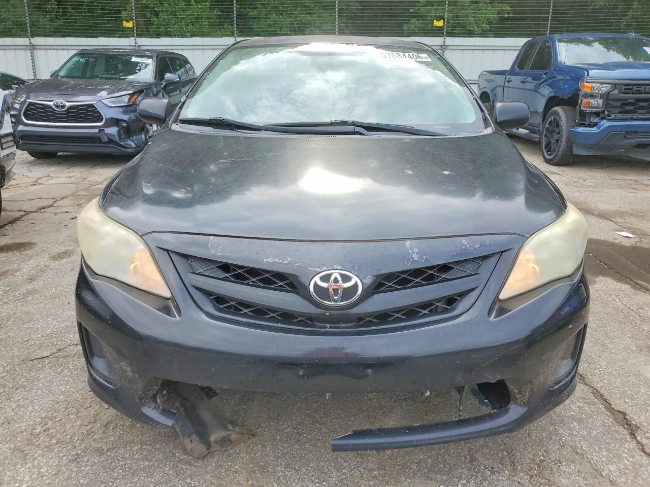 2013 Toyota Corolla L Черный vin: 5YFBU4EE3DP183558