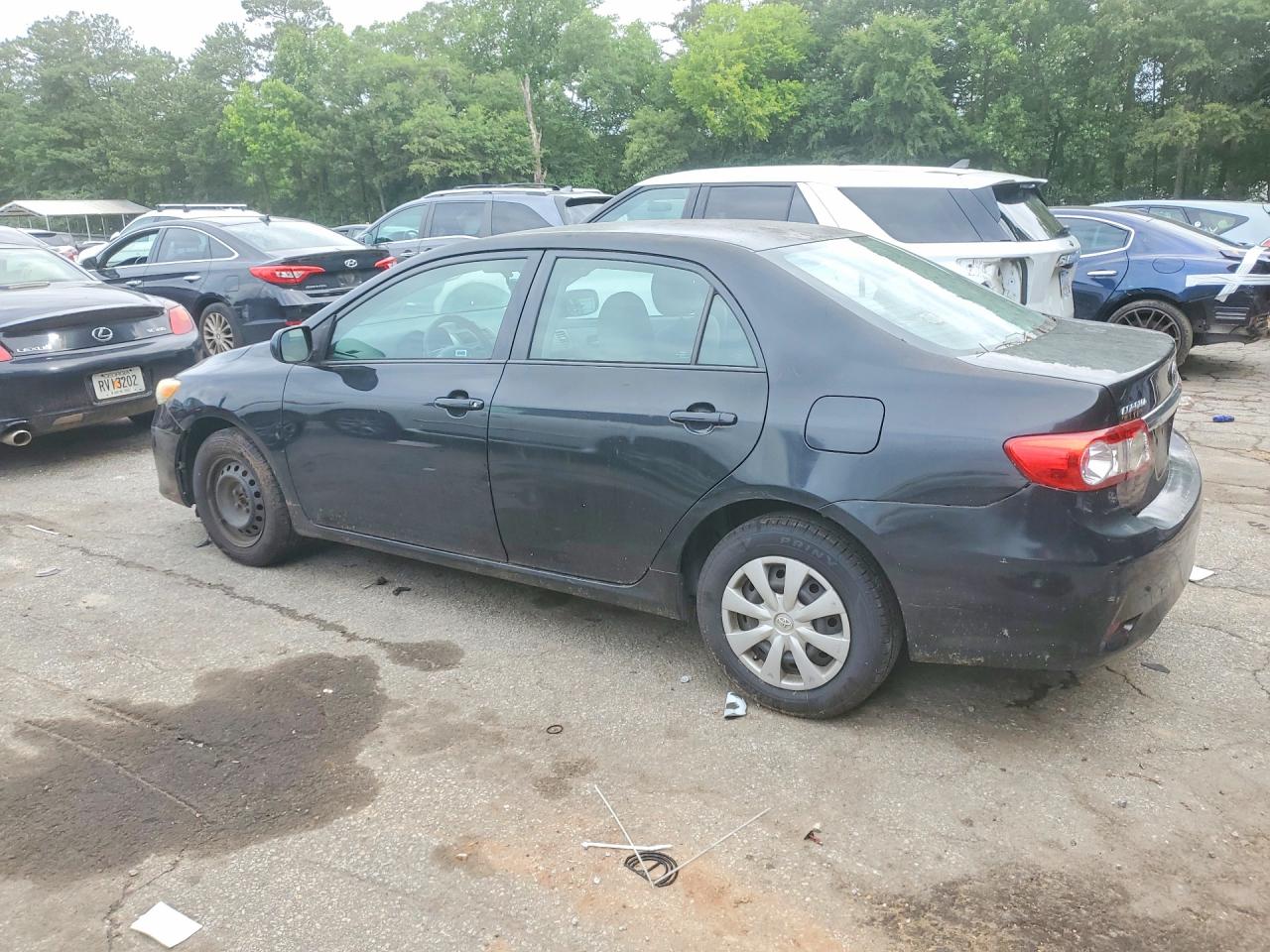 2013 Toyota Corolla L Черный vin: 5YFBU4EE3DP183558