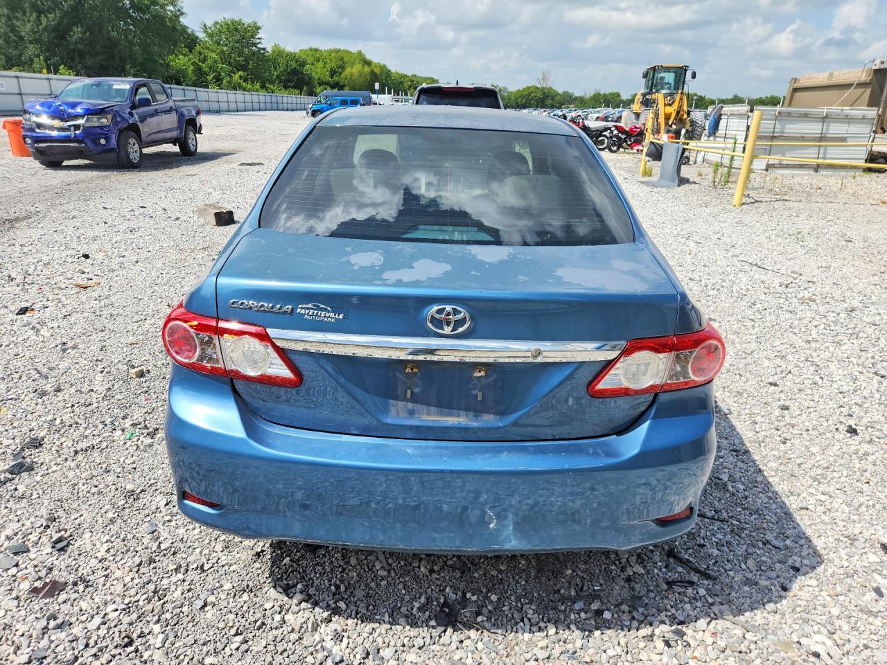 2013 Toyota Corolla L Blue vin: 5YFBU4EE3DP197332
