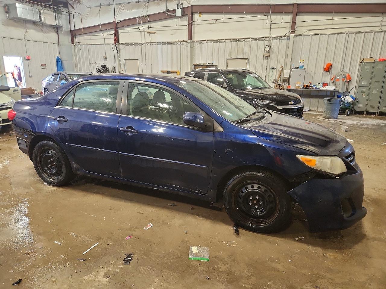 2013 Toyota Corolla Base Синий vin: 5YFBU4EE3DP199386