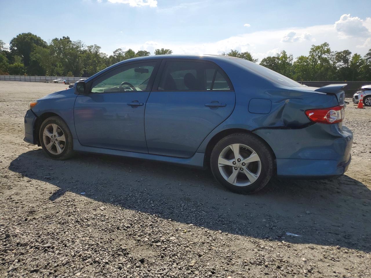 2013 Toyota Corolla S Blue vin: 5YFBU4EE3DP205199