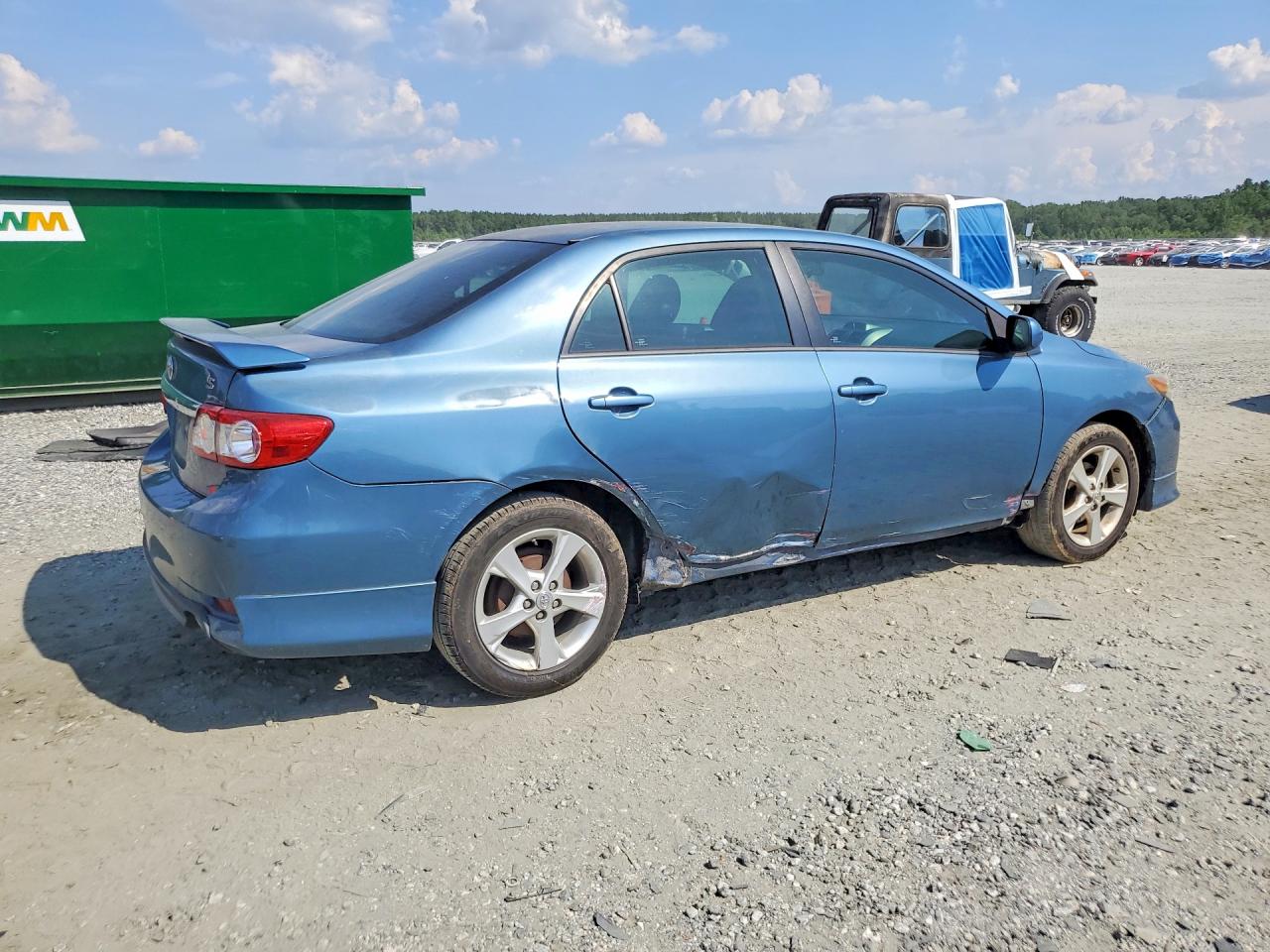 2013 Toyota Corolla S Blue vin: 5YFBU4EE3DP205199