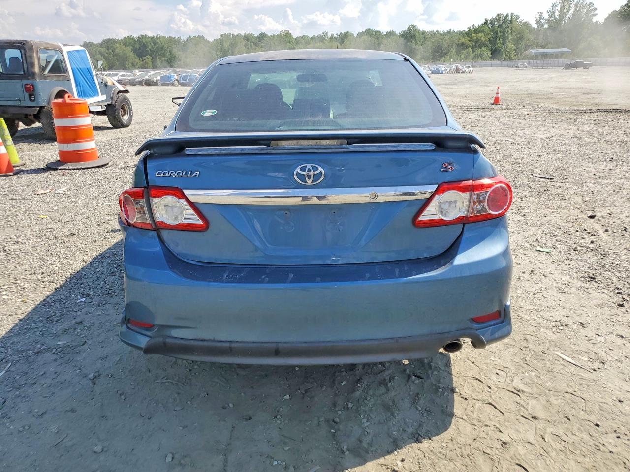 2013 Toyota Corolla S Blue vin: 5YFBU4EE3DP205199