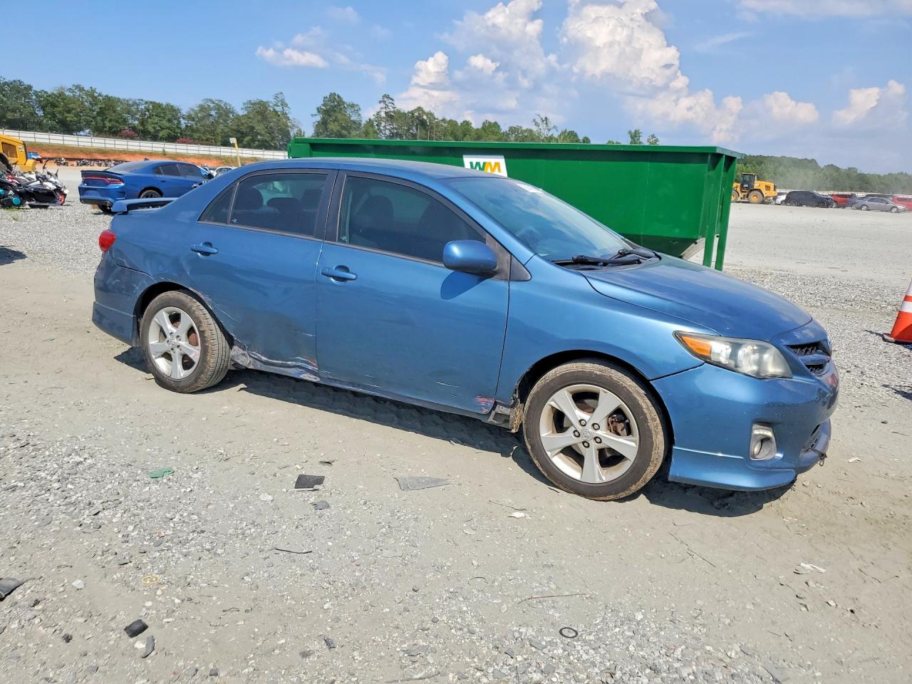 2013 Toyota Corolla S Blue vin: 5YFBU4EE3DP205199