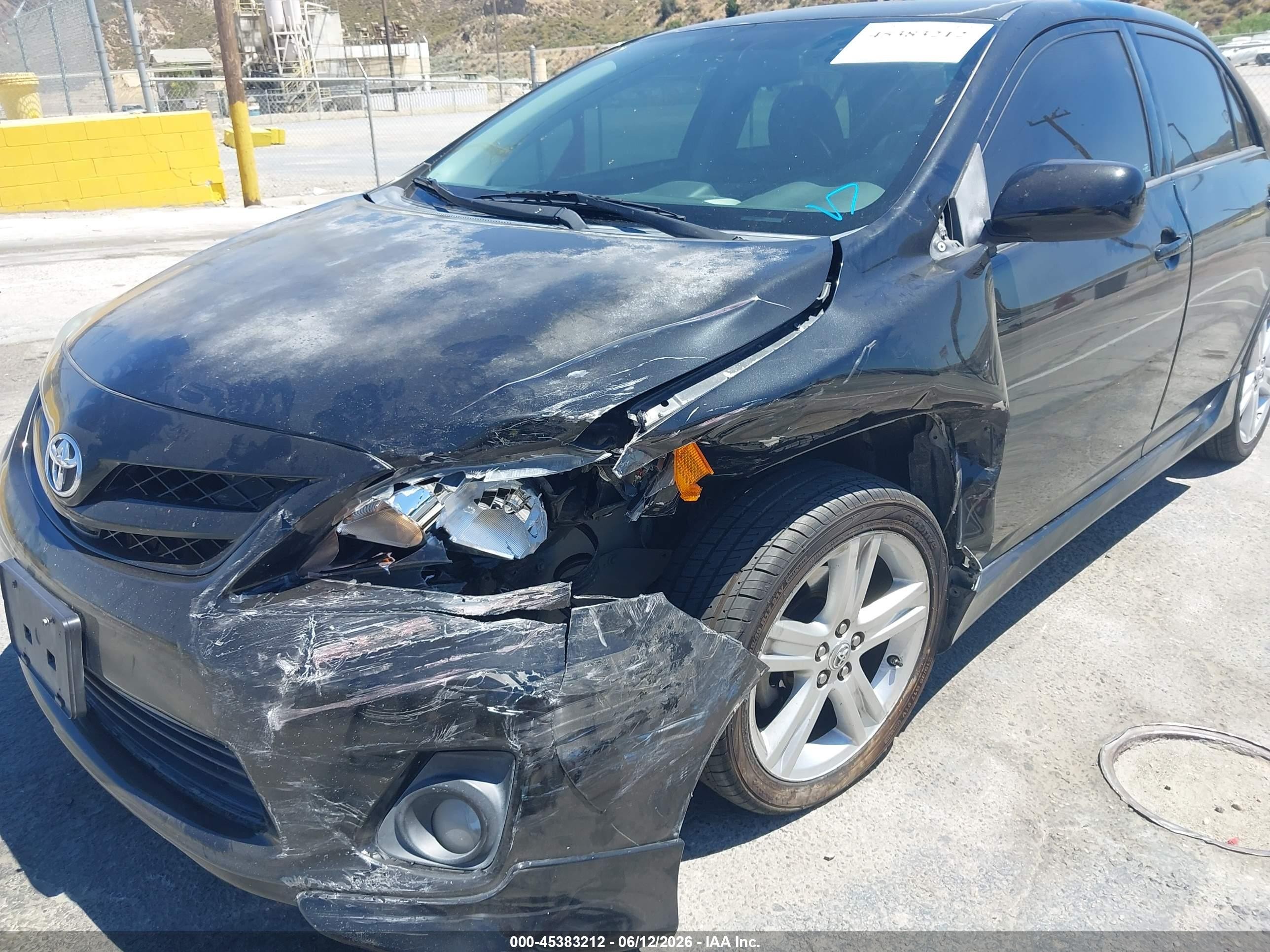 2013 Toyota Corolla S Gray vin: 5YFBU4EE3DP207860