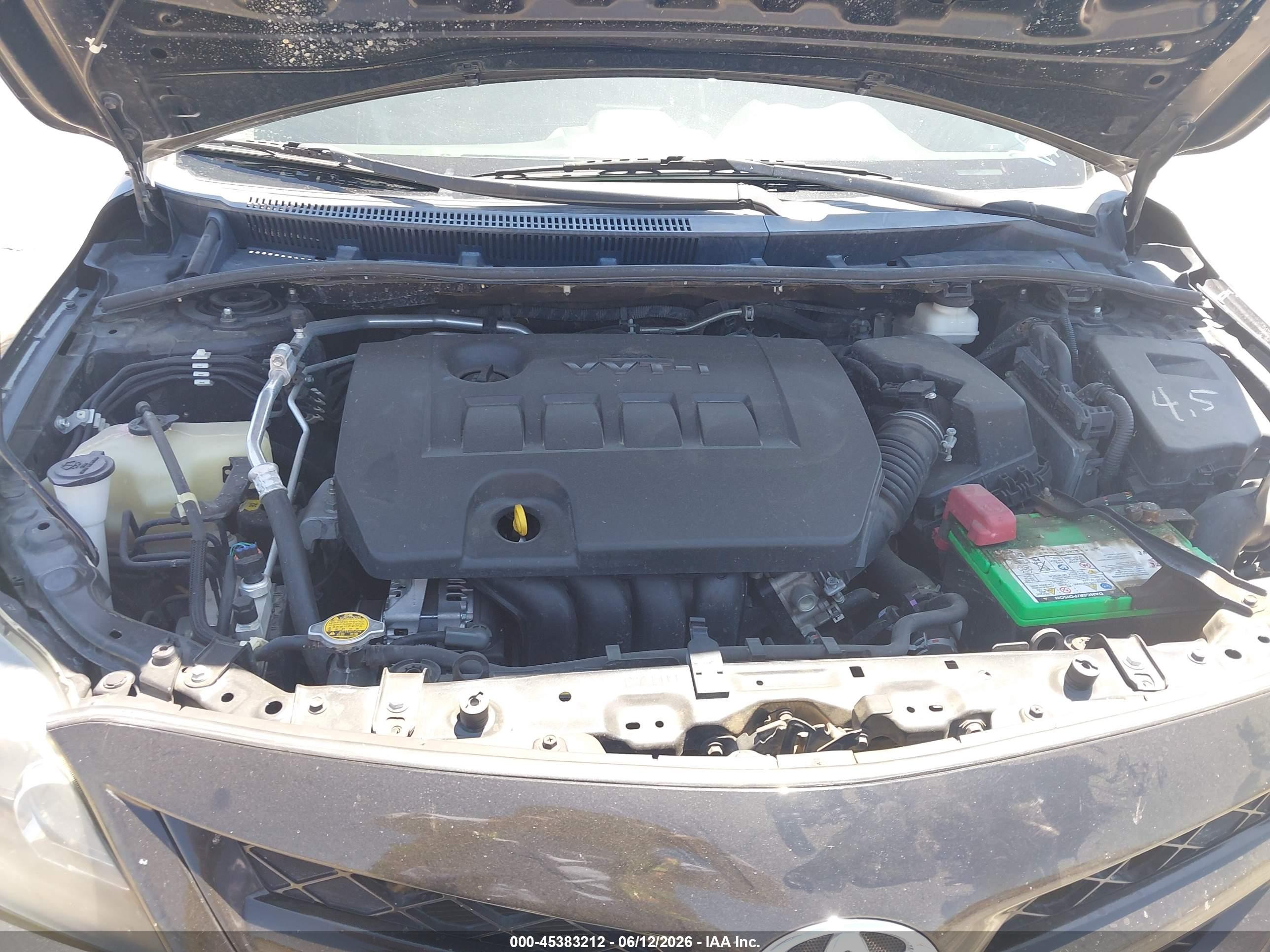 2013 Toyota Corolla S Gray vin: 5YFBU4EE3DP207860