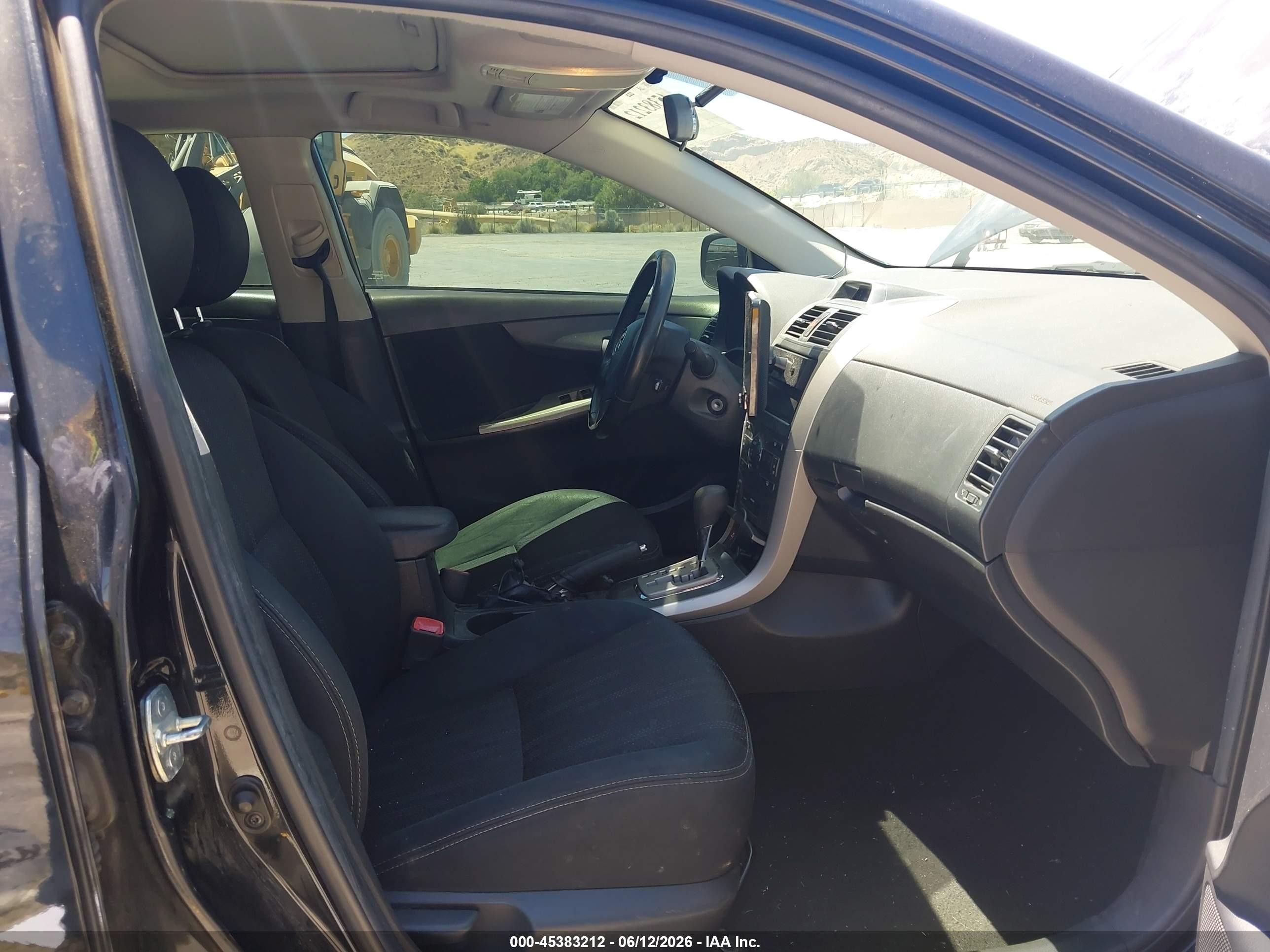 2013 Toyota Corolla S Gray vin: 5YFBU4EE3DP207860