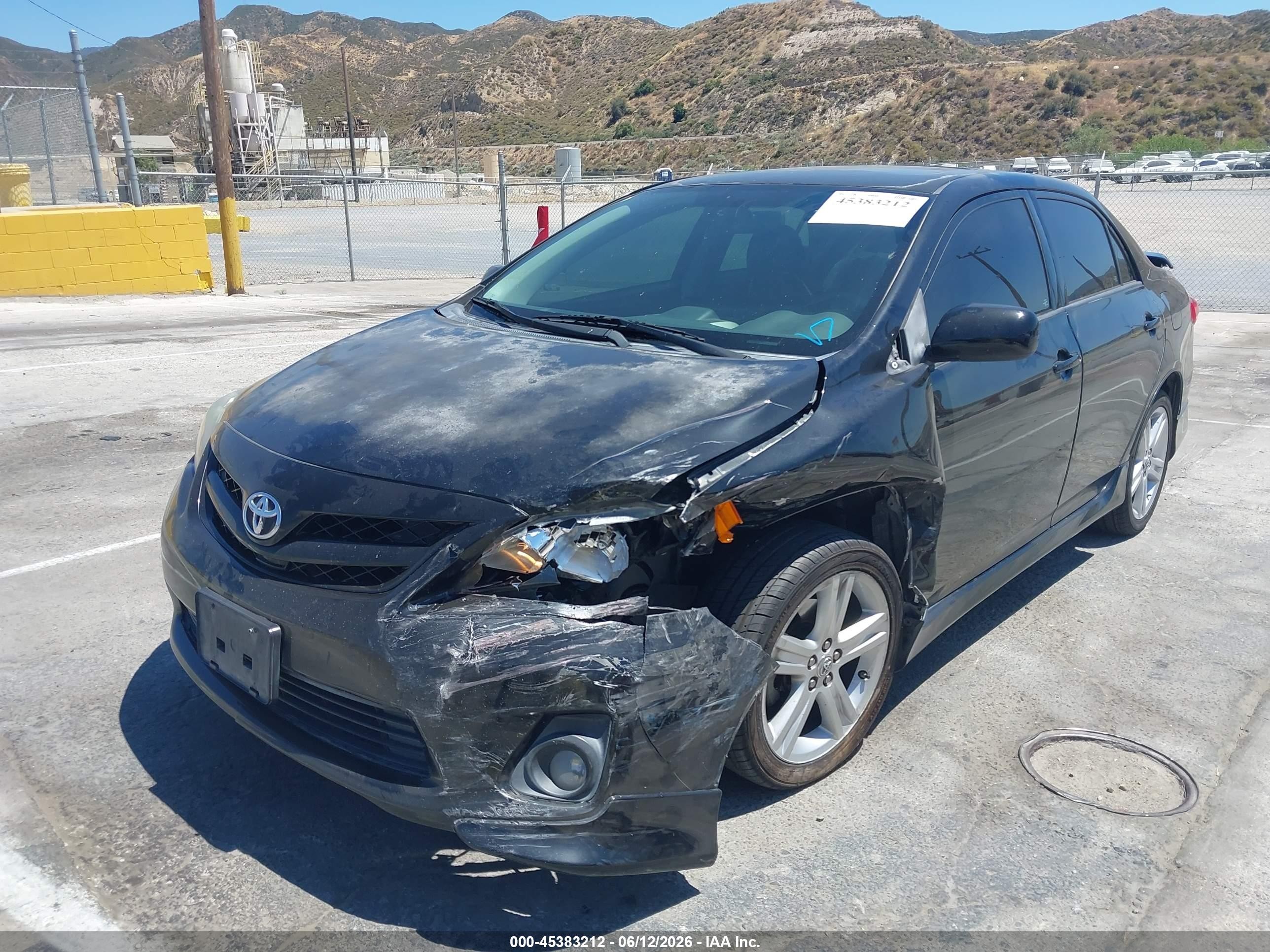 2013 Toyota Corolla S Gray vin: 5YFBU4EE3DP207860