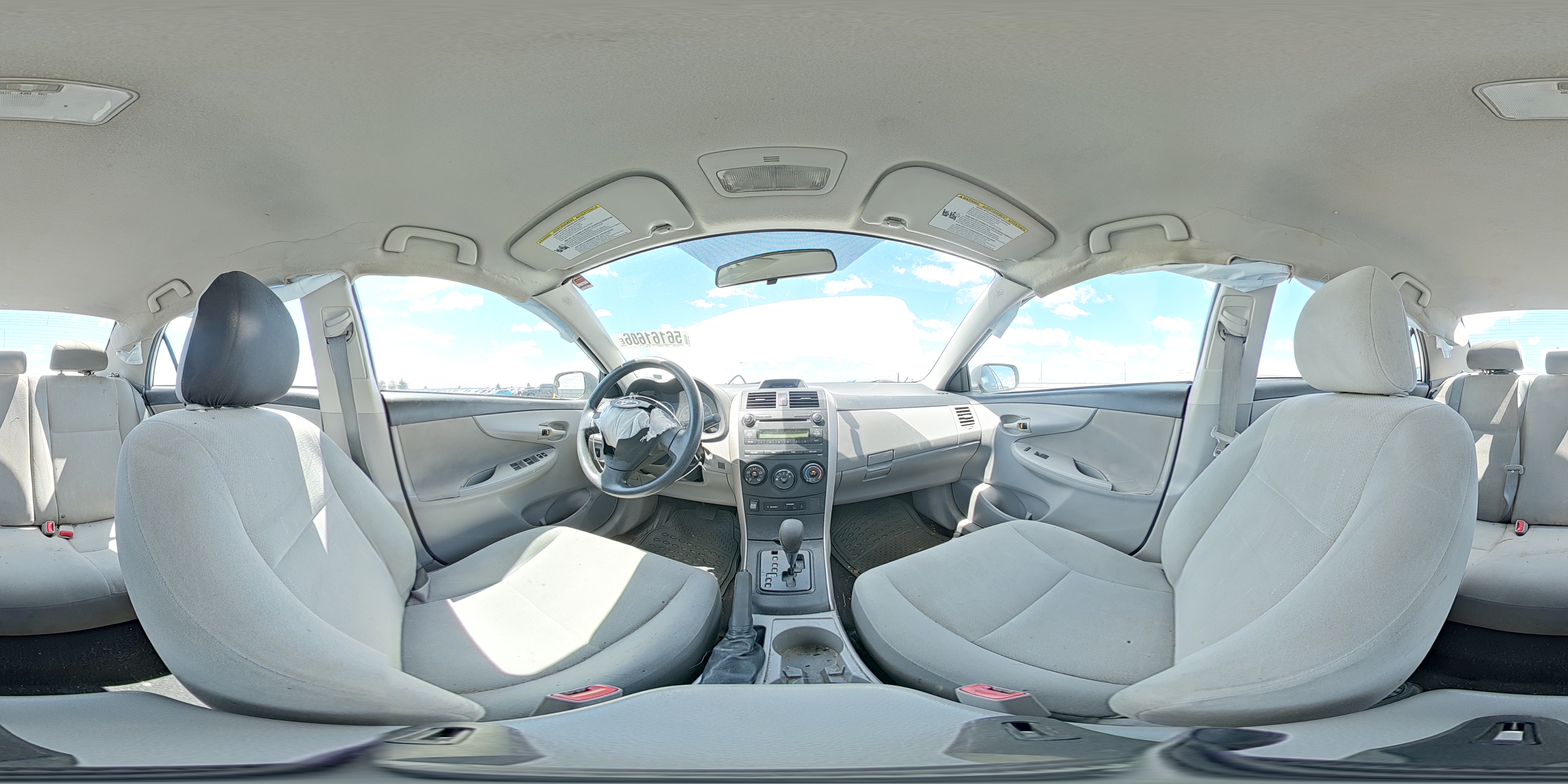 2013 Toyota Corolla L White vin: 5YFBU4EE3DP219149