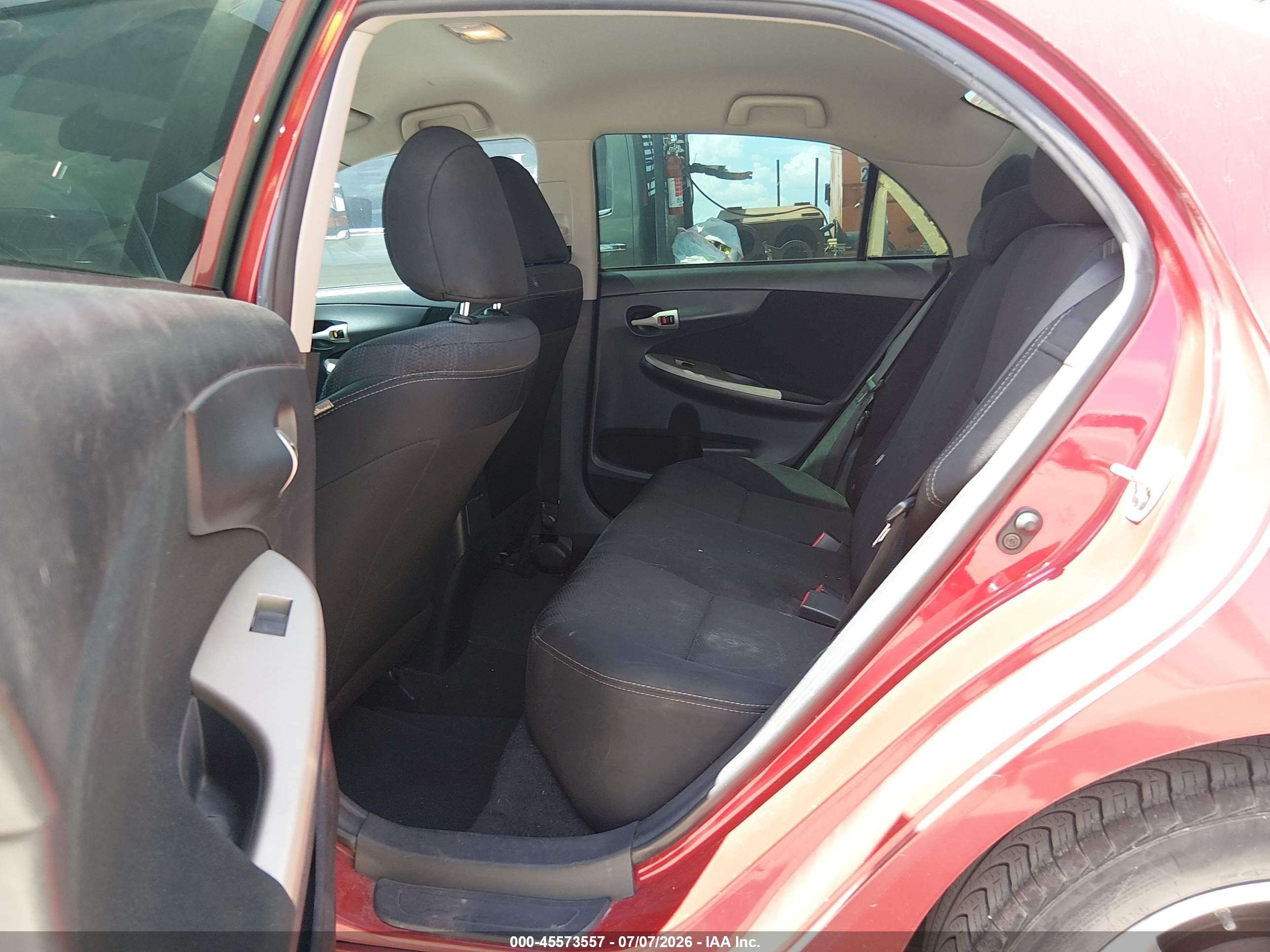 2013 Toyota Corolla S Red vin: 5YFBU4EE3DP221189