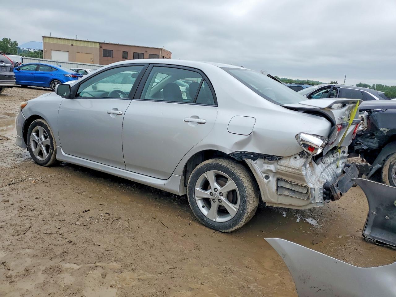 2012 Toyota Corolla S Gray vin: 5YFBU4EE4CP006807
