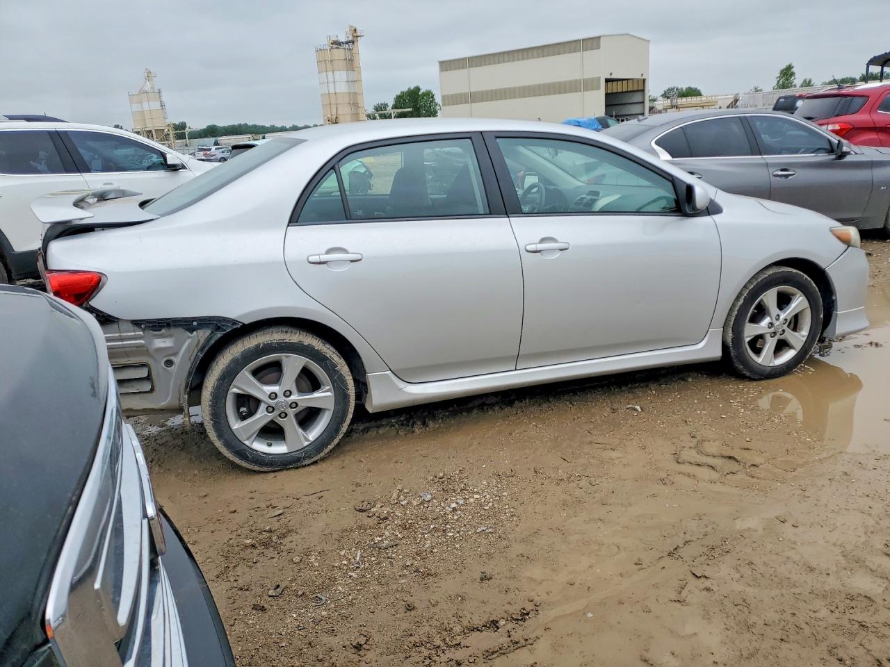 2012 Toyota Corolla S Gray vin: 5YFBU4EE4CP006807