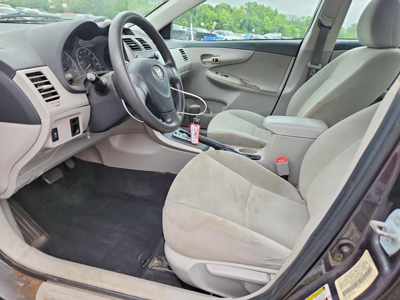 2012 Toyota Corolla L Gray vin: 5YFBU4EE4CP010078