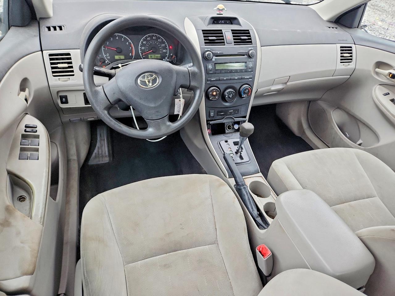 2012 Toyota Corolla L Gray vin: 5YFBU4EE4CP010078