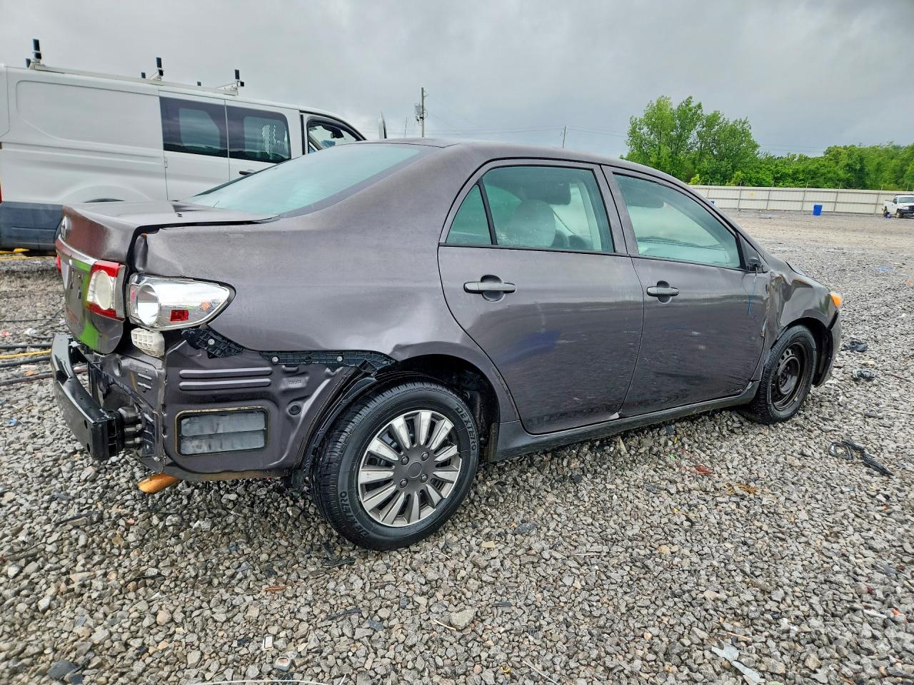 2012 Toyota Corolla L Gray vin: 5YFBU4EE4CP010078