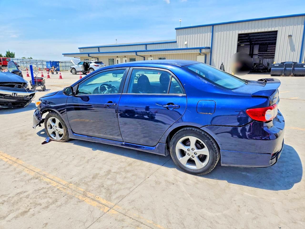 2012 Toyota Corolla S Blue vin: 5YFBU4EE4CP011148