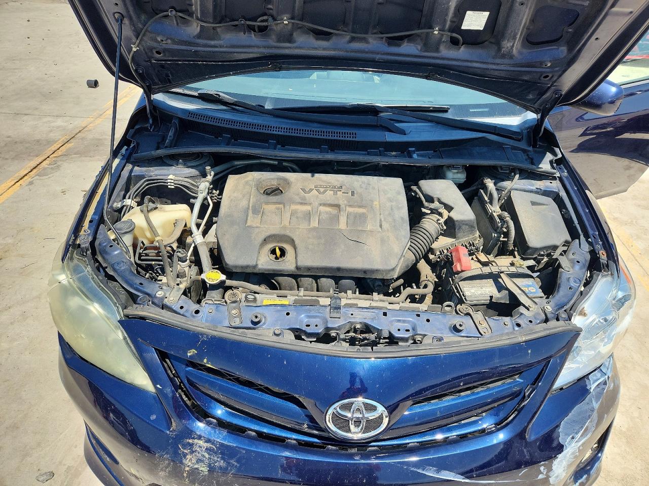 2012 Toyota Corolla S Blue vin: 5YFBU4EE4CP011148