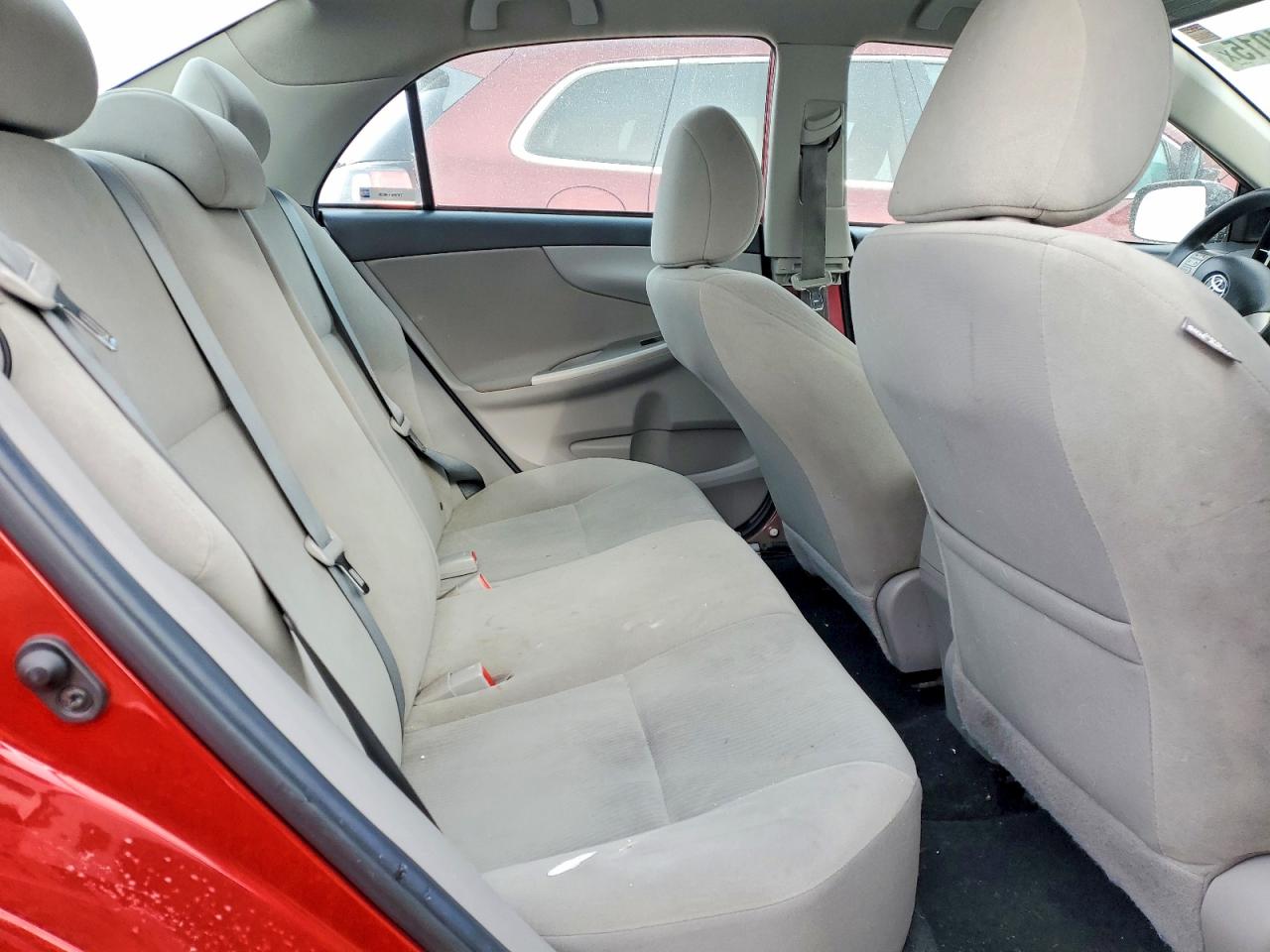 2012 Toyota Corolla Base Red vin: 5YFBU4EE4CP016348