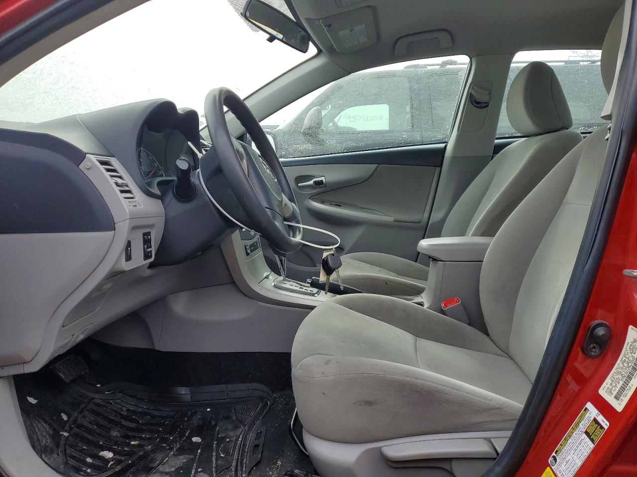 2012 Toyota Corolla Base Red vin: 5YFBU4EE4CP016348