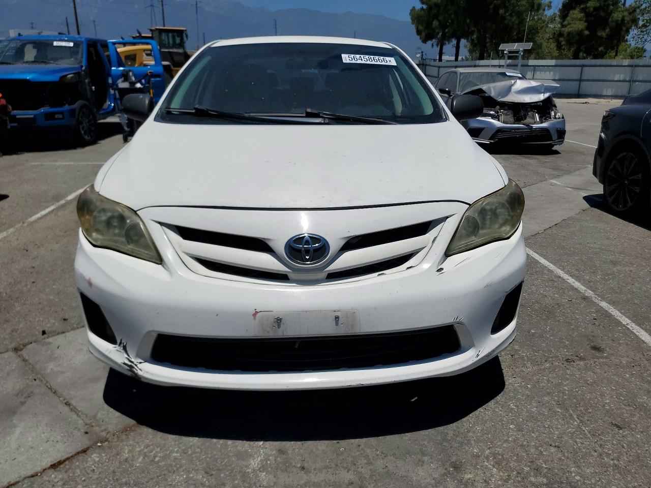 2012 Toyota Corolla Le White vin: 5YFBU4EE4CP020092