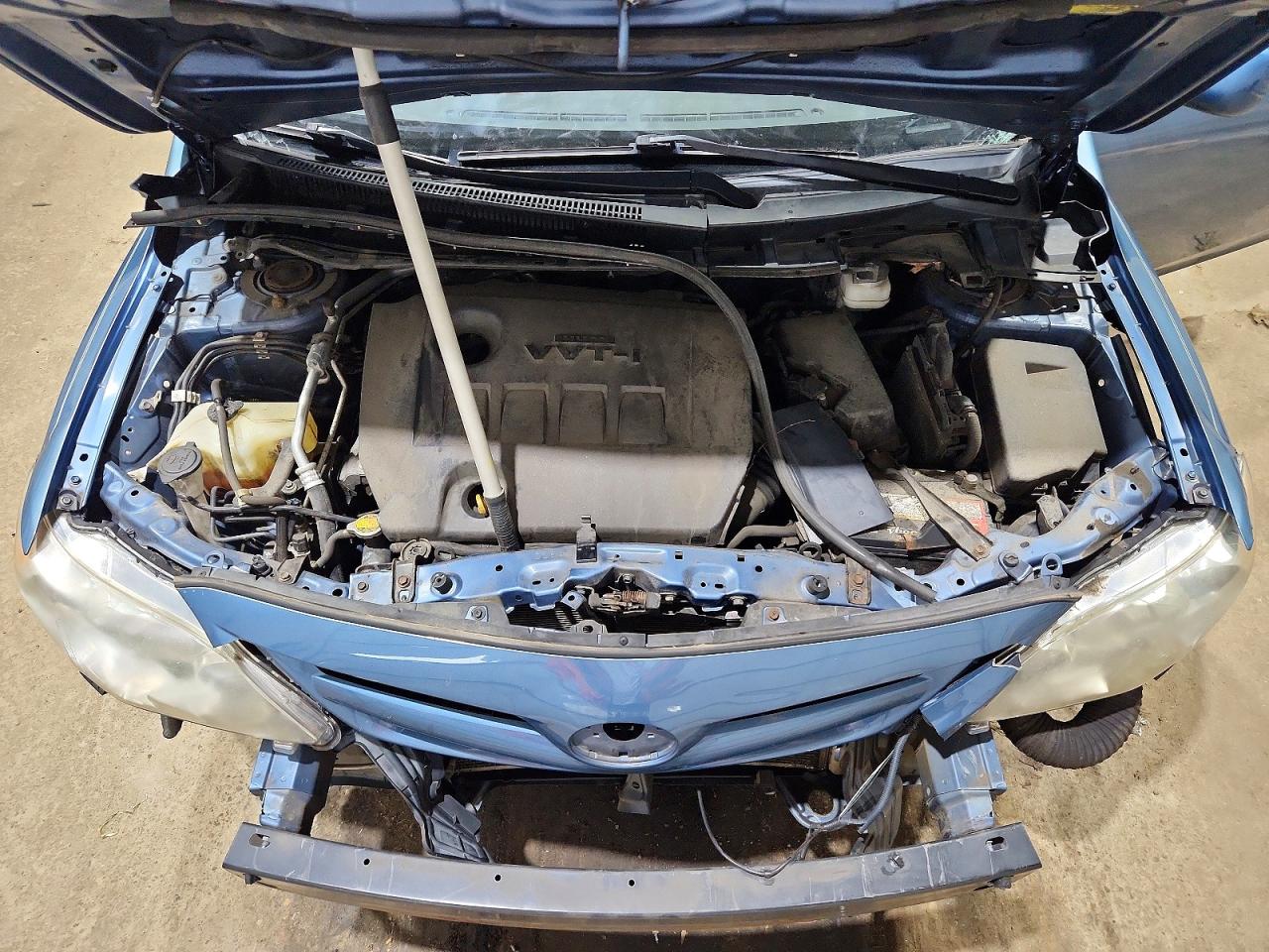 2012 Toyota Corolla Le Blue vin: 5YFBU4EE4CP022540