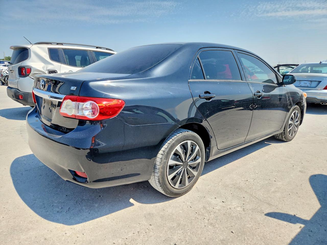 2012 Toyota Corolla Le Black vin: 5YFBU4EE4CP024434