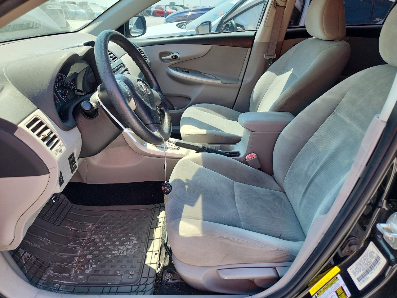 2012 Toyota Corolla Le Black vin: 5YFBU4EE4CP024434