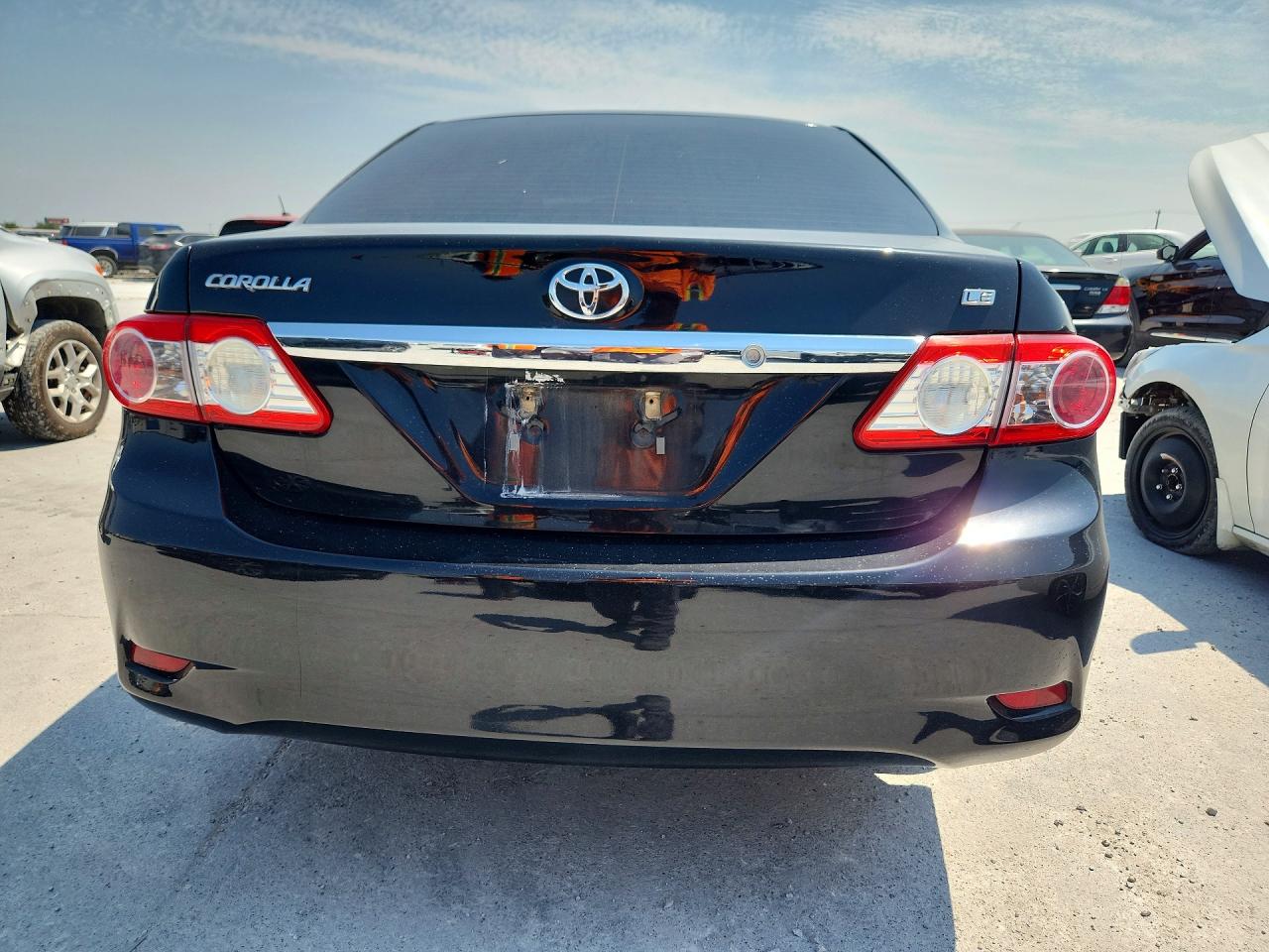 2012 Toyota Corolla Le Black vin: 5YFBU4EE4CP024434