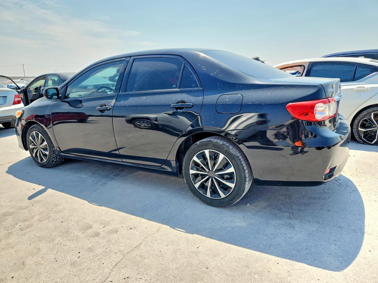 2012 Toyota Corolla Le Black vin: 5YFBU4EE4CP024434