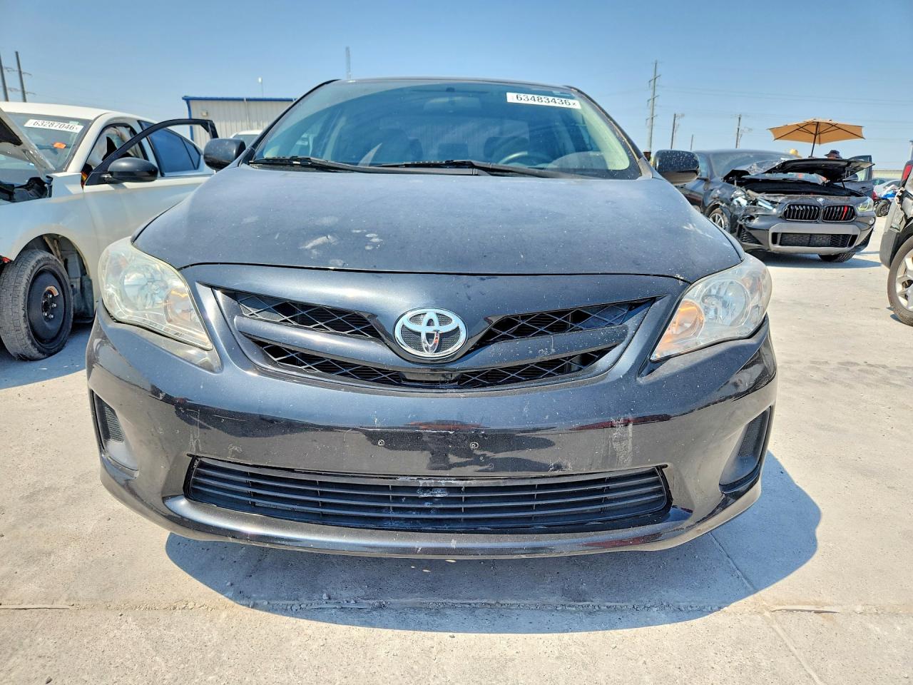 2012 Toyota Corolla Le Black vin: 5YFBU4EE4CP024434