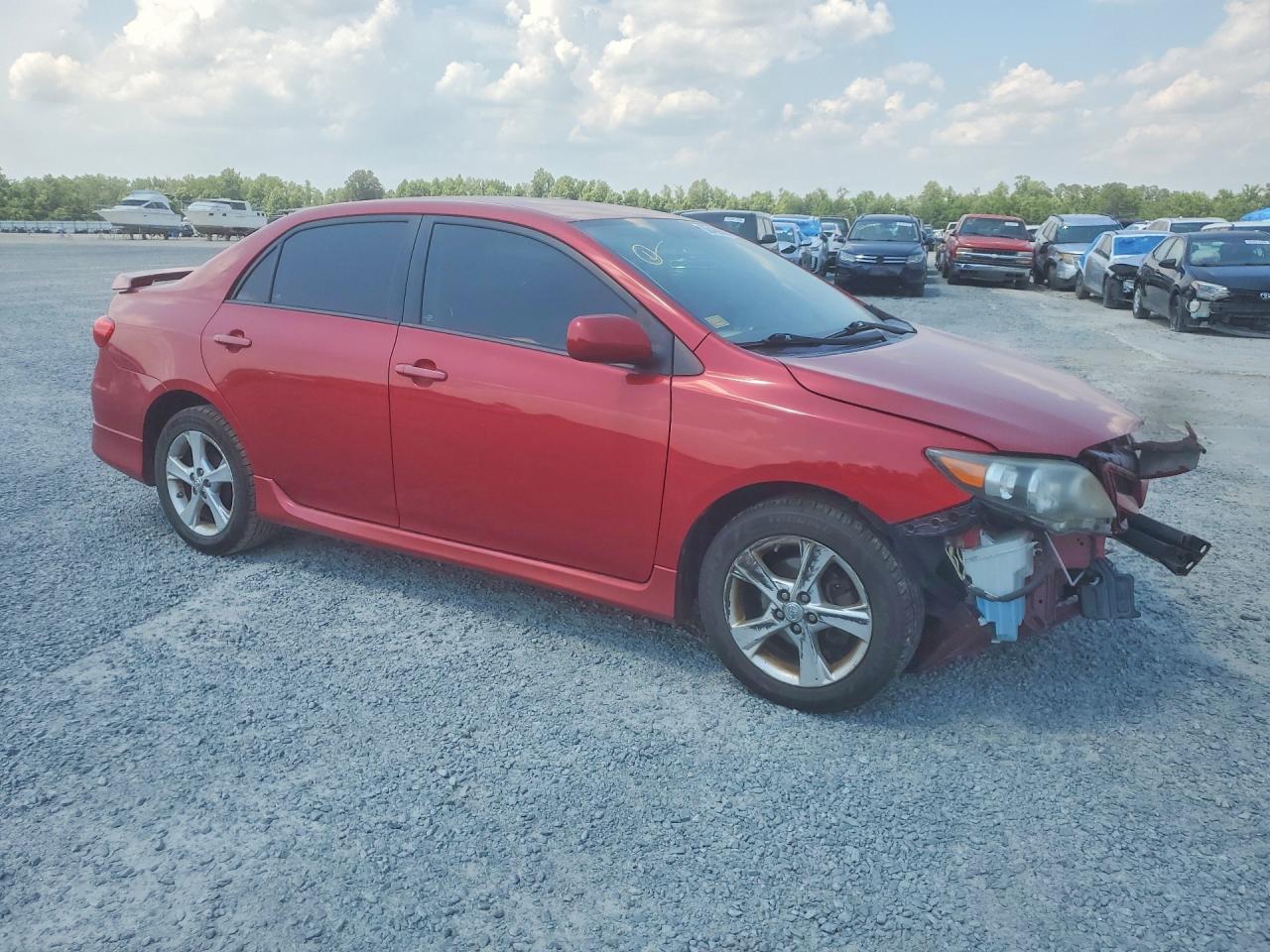 2012 Toyota Corolla S Red vin: 5YFBU4EE4CP026037
