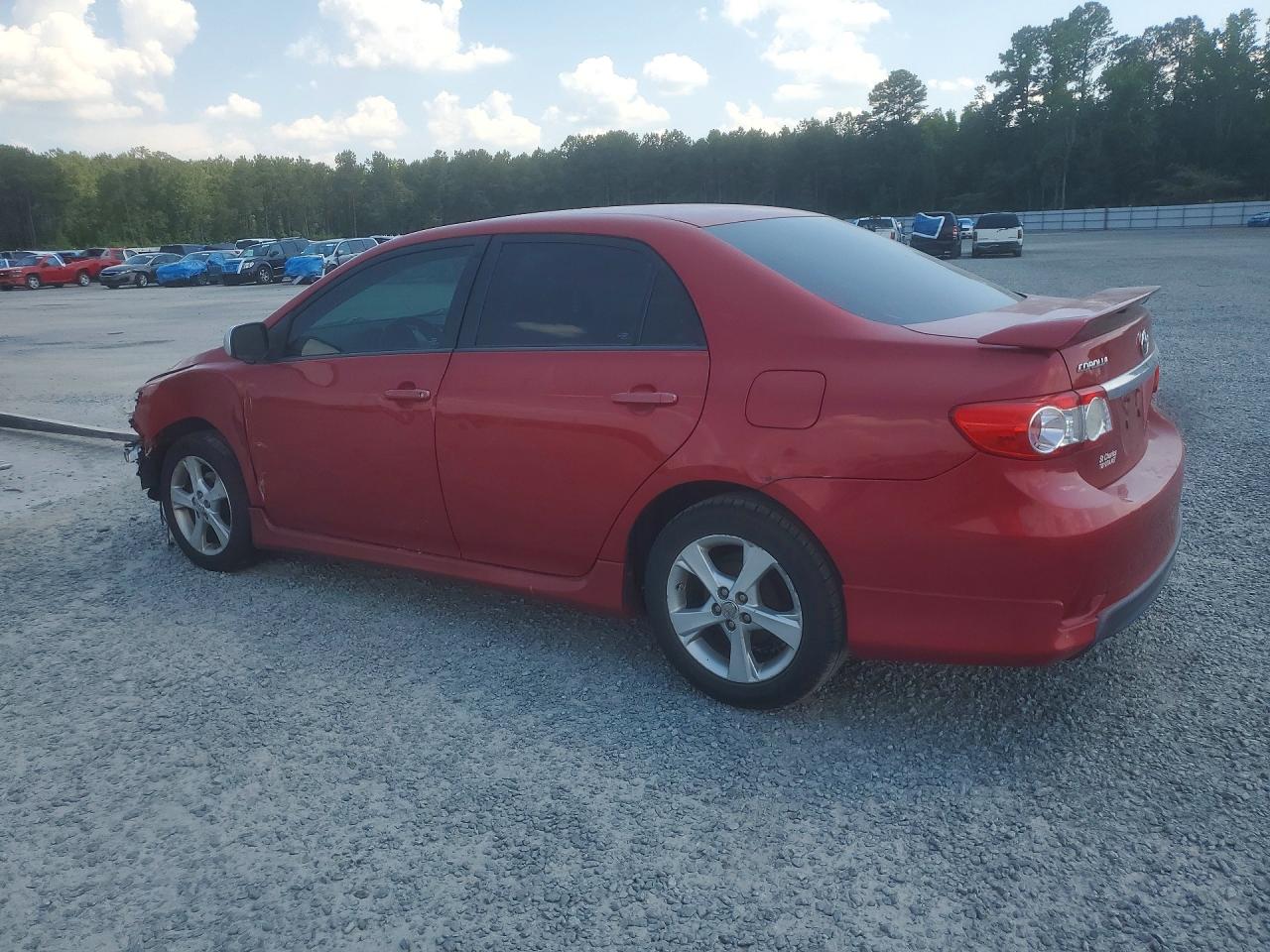 2012 Toyota Corolla S Red vin: 5YFBU4EE4CP026037