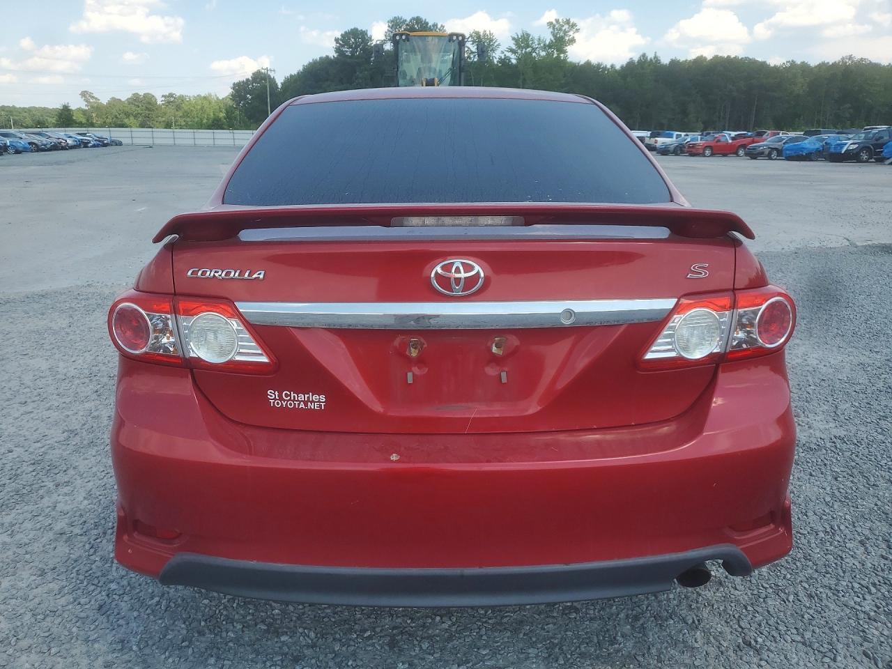 2012 Toyota Corolla S Red vin: 5YFBU4EE4CP026037